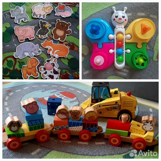 Развивающие игрушки пакетом