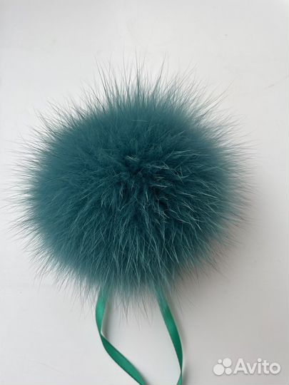 Меховые помпоны натуральные