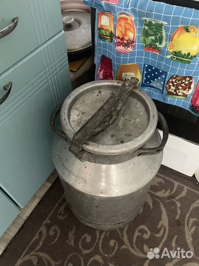 Фляга алюминиевая бу 40л