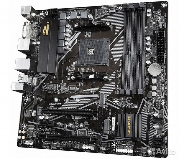 Материнская плата Gigabyte B550M DS3H D4