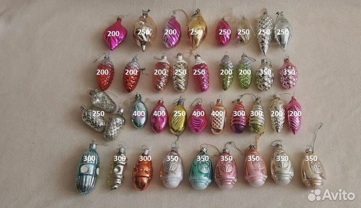 Елочные игрушки СССР