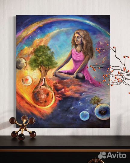 Интерьерная картина маслом