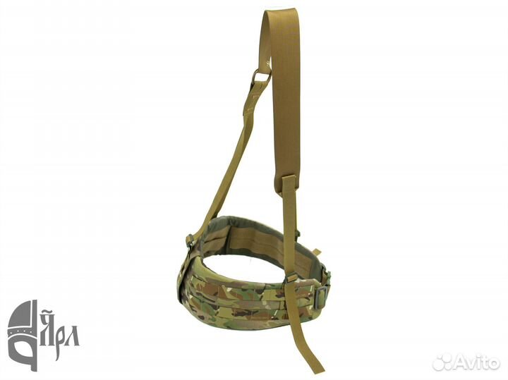Тактический пояс с лямками Мультикам бр-1 Ярл