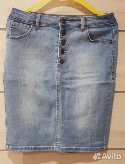 Юбка джинсовая