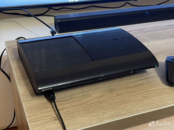 Sony PS3 super slim + 7 игр