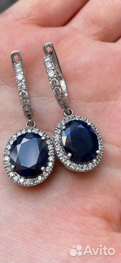 Сережки из серебра