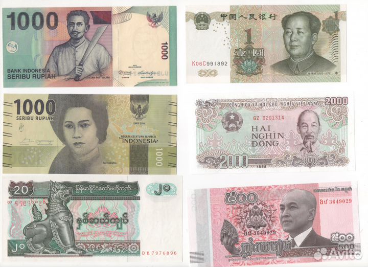 Иностранные Банкноты по 25 р