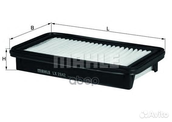 Воздушный фильтр LX2842 Mahle/Knecht