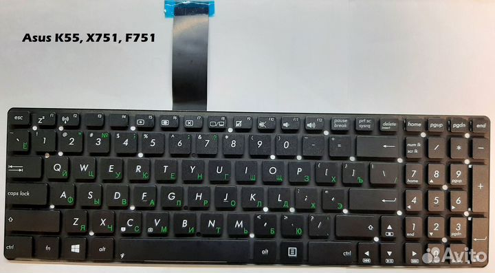 Клавиатура для ноутбука Asus