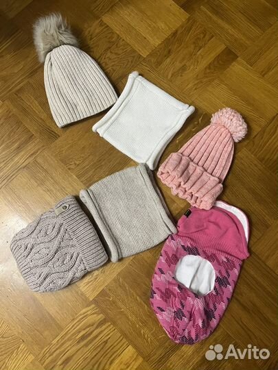 Шапки, шарфы. Комплекты
