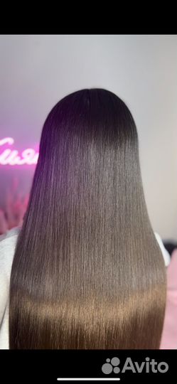 Кератиновое выпрямление/ботокс волос