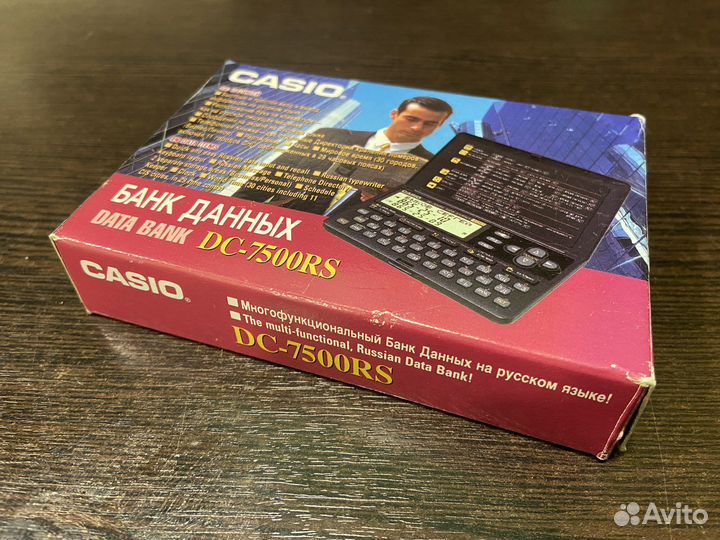 Банк данных Casio DC-7500RS