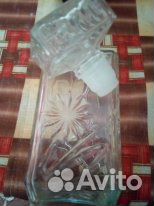 Набор хрустальные штоф+ рюмки