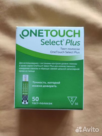 Тест полоски OneTouch Select plus