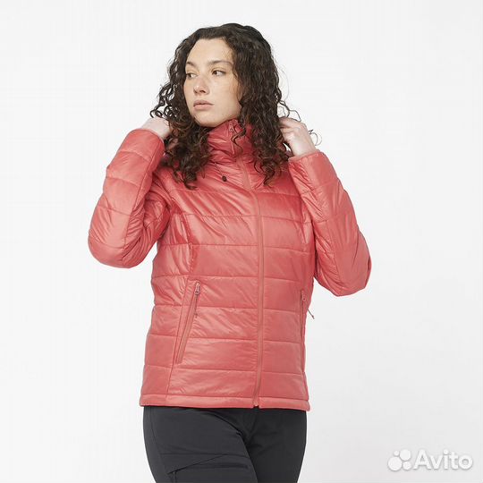 Куртка outline hooded insulated JKT W (Mineral Red
