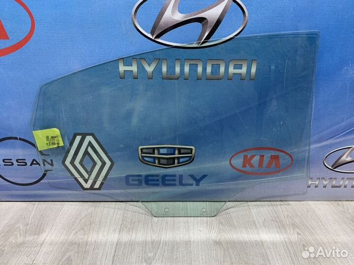 Стекло боковое двери Hyundai solaris Лев