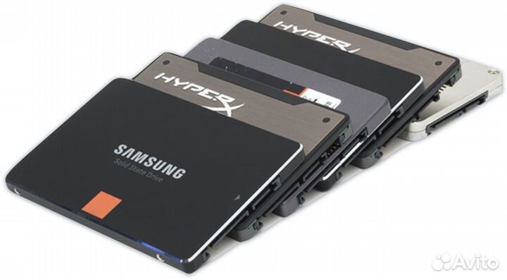 Новые SSD диски 128-256-512-1тб в наличии