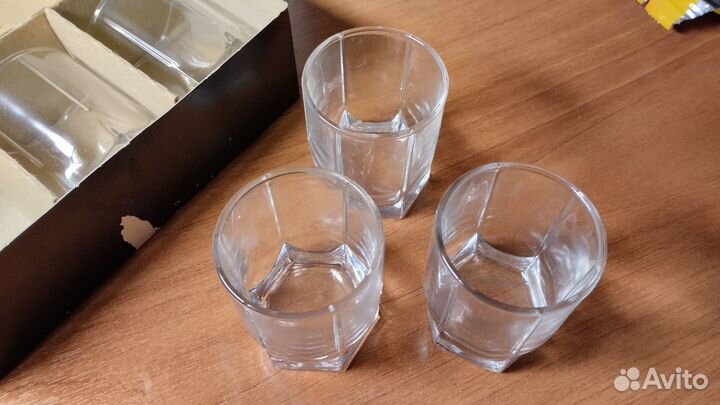 Рюмки хрустальные набор 6 шт