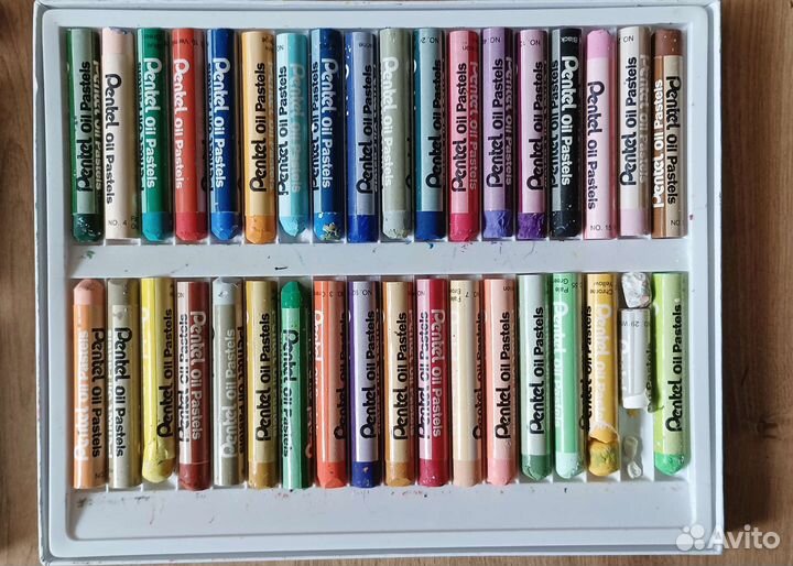 Пастельные карандаши pentel oil pastels