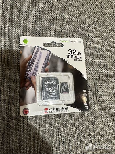 Карта памяти MicroSD 32 gb