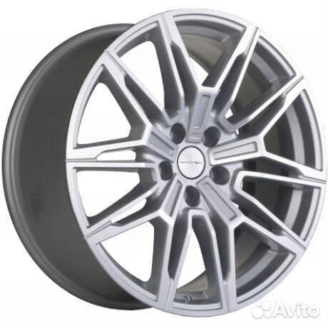 Диски Khomen KHW 1904 9.5x19 5*112 ET40 DIA66.6 Silver-FP Литой