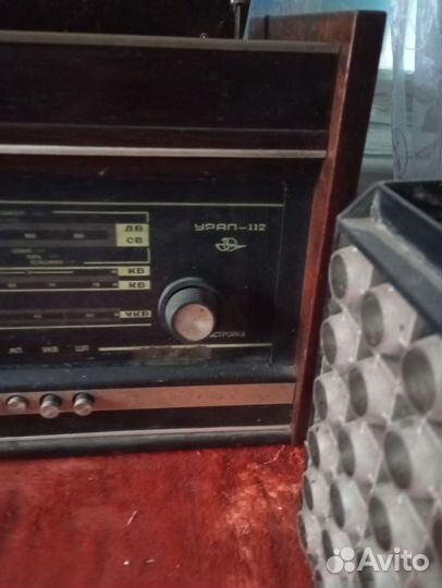 Радиоприемник СССР вин проигрыватель, телевизор