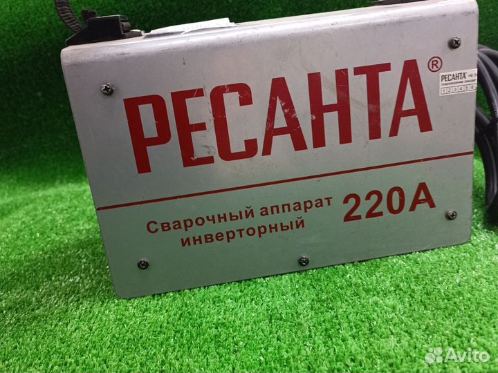 Ч) сварочный аппарат ресанта 220а (32588)
