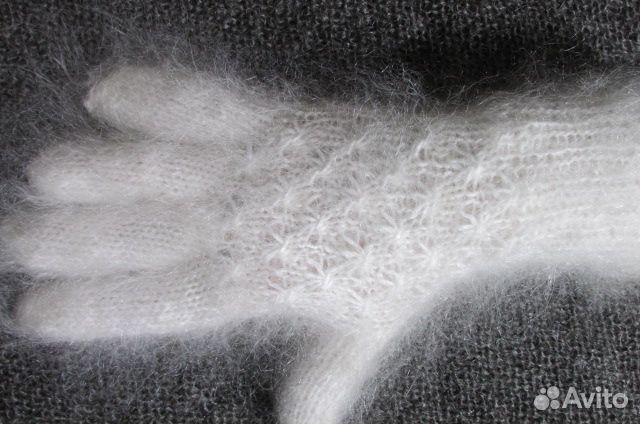 Перчатки пуховые