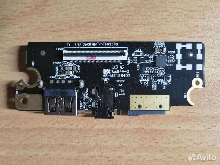 Prestigio Smartbook 116а плата USB/Mic/sdhc