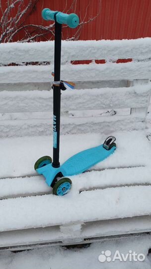 Самокат детский трехколесный бу