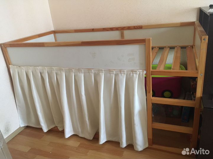 Кровать детская перевертыш IKEA Кюра