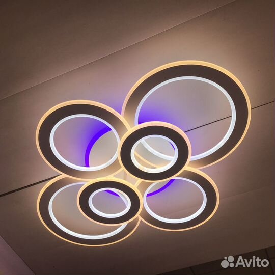 Светодиодная люстра на 30кв\м