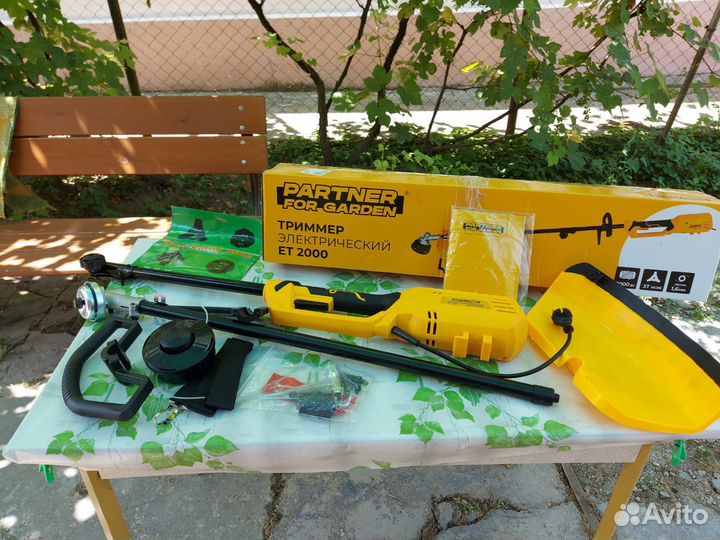 Электротриммер для травы partner FOR garden ET2000