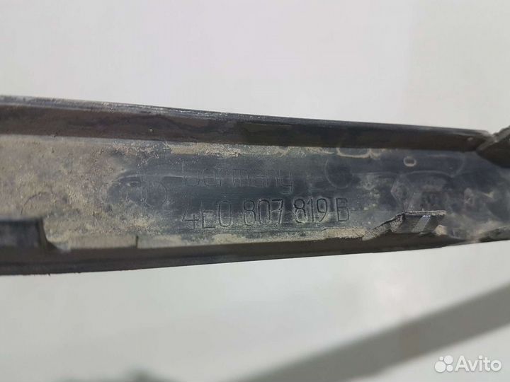 Накладка заднего бампера ауди а8 audi a8