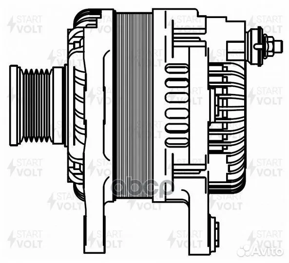 Генератор для а/м Nissan Juke F15 (10) 1.6 DIG