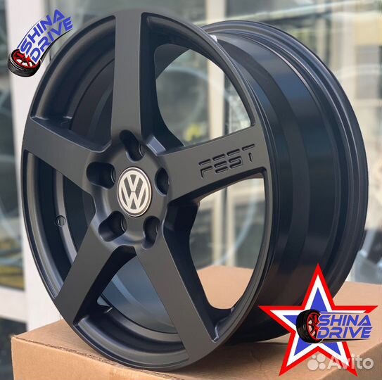 Диски VAG R16 5x100 Black Matt