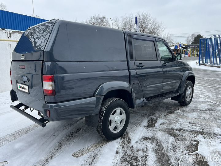 УАЗ Pickup 2.7 МТ, 2018, 210 000 км