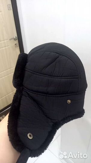 Шапка ушанка мужская