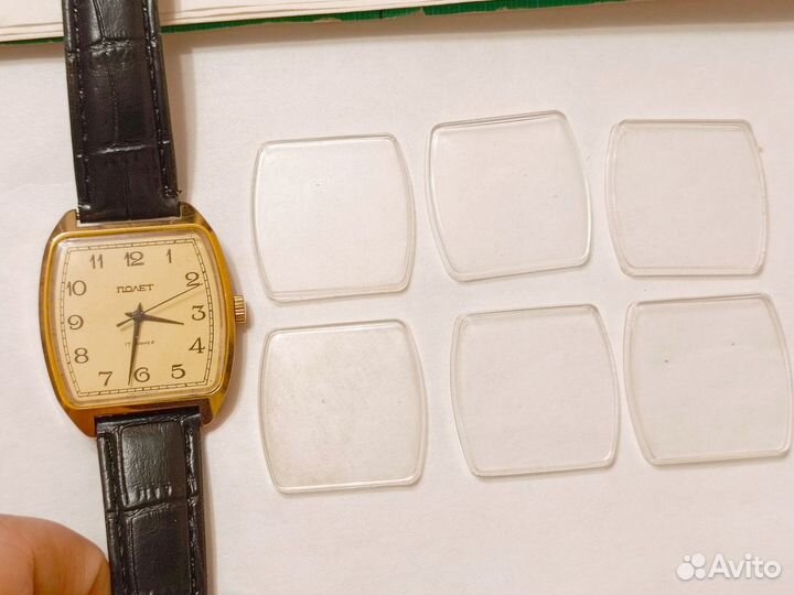 Часы СССР стекла новые для часов полёт