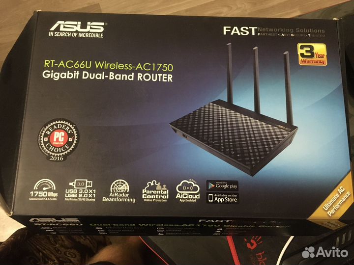 Роутер asus rt-ac66u wireless-ac1750