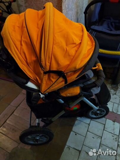 Коляска Jetem Prism, S-901 W Pink