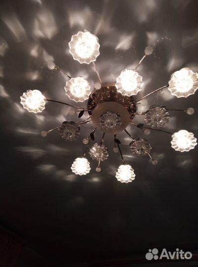 Люстра потолочная бу с пультом