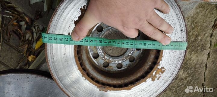 Диски тормозные передние 1K0615301AA Skoda Octavia