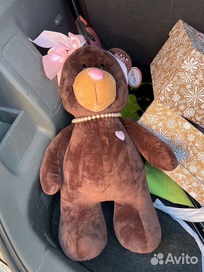 Плюшевый медведь choco