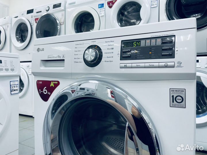 Стиральна машина бу. 6кг. Гарантия. Доставка