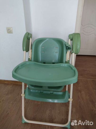 Стульчик для кормления 2 в 1, качель