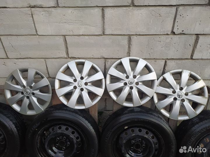 Шины Bridgestone R15 + диски R15