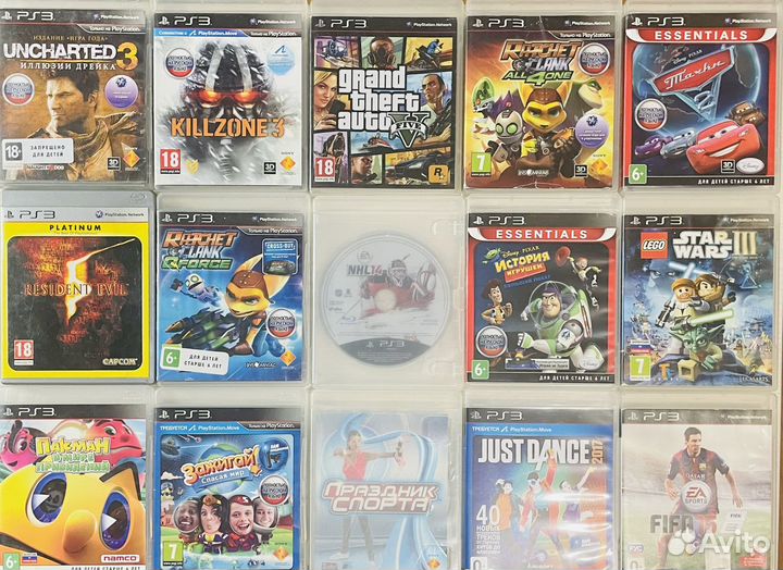 Sony Playstation 3 игры