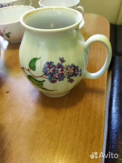 Чайный сервиз сирень дулево новый