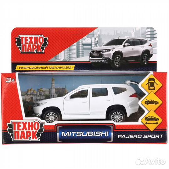 Машина Технопарк металл Mitsubishi Pajero Sport 12